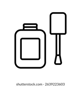 correction fluid icon vector design template