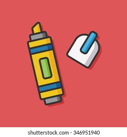 Correction Fluid vector icon