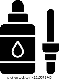 Correction Fluid Vector Icon Design Illustration