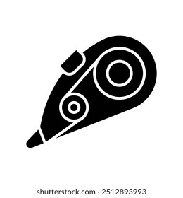 correction tape icon vector design template simple and clean