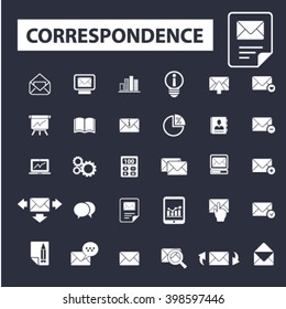 correspondence icons
