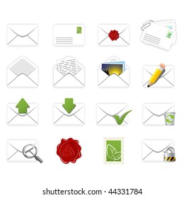 Correspondence icons