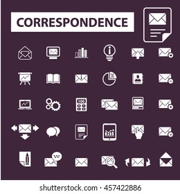 correspondence icons