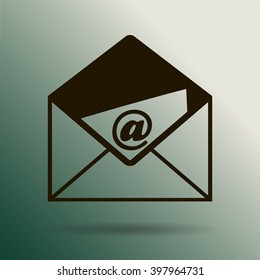 correspondence vector icon