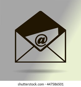 correspondence vector icon