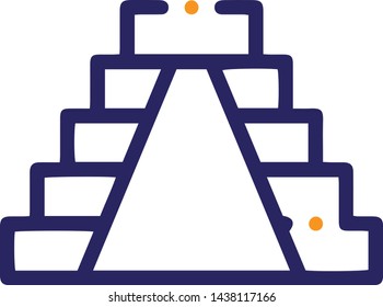Corridor concept icon in trendy flat style isolated on white background.Corridor concept symbol. Vector illustration