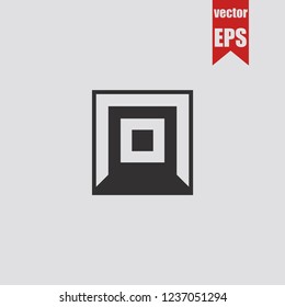 Corridor icon.Vector illustration.