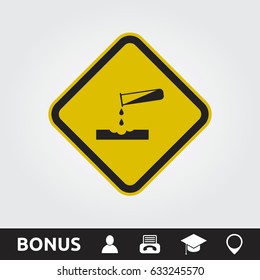 Corrosive sign