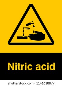 Corrosive substance sign vector design.
Dangerous corrosive substance symbol sign.