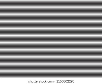 Corrugated black and white background