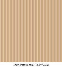 Corrugated brown paper pattern vector illustration for background design.