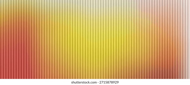 Textura de vetor de vidro ondulado e canelado. Fundo de gradiente de plástico estriado