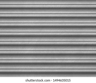 corrugated metal roof texture background. horizontal lines. Vector illustration 
