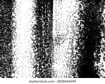 Corrugated metal sheet rust texture vector background with distressed grunge peeling paint effect.