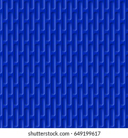 Corrugated Seamless Background for Web Design in Blue Color