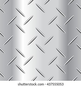 Corrugated steel plate vector illustration
