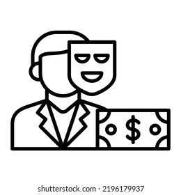 Corrupt vector icon. Can be used for printing, mobile and web applications.