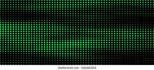 Corrupted code. Vector halftone texture. Cybernetic futuristic background. Big data visualization. Computer virus.