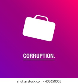 Corruption business background