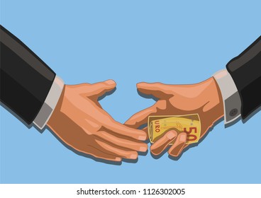 Corruption handshake EUR