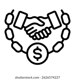 Elemento De Ícone De Corrupção Para Design