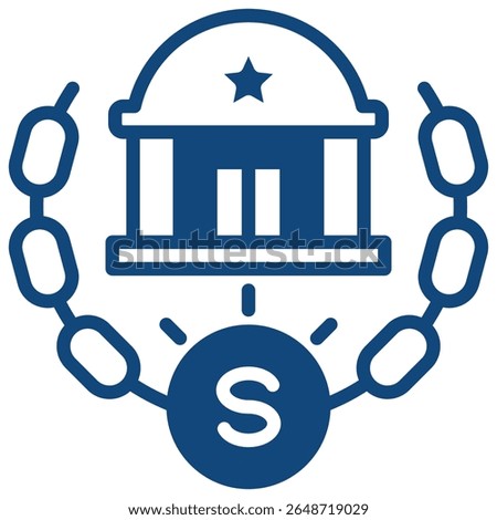 Corruption Icon Element For Design