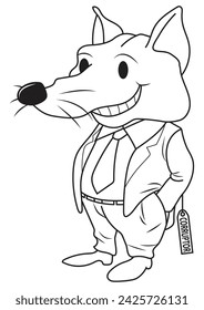 A corruptor icon in outline and vector format.