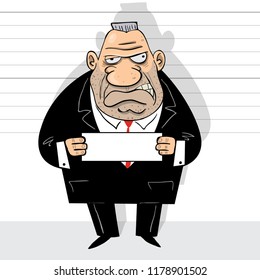 corruput politician or business man 