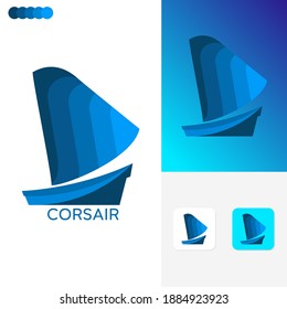 Corsair Logo Template Design Concepts