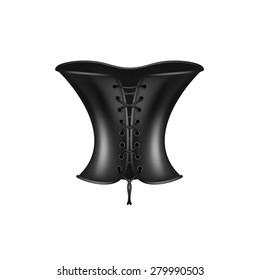 Corset in black design
