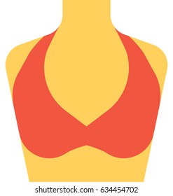 Corset Bra Vector Icon 