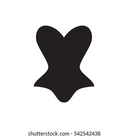 corset icon illustration isolated vector sign symbol