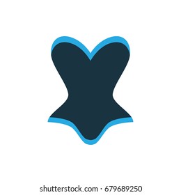 corset icon illustration isolated vector sign symbol
