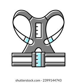 corset tool color icon vector. corset tool sign. isolated symbol illustration