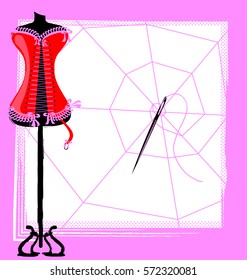 corset, web and craft