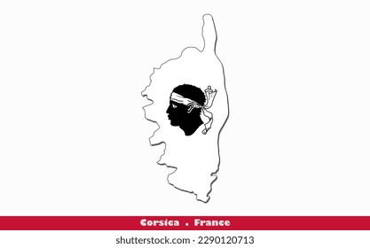 Corsica Flag - Region of France