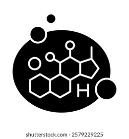 Cortisol Hormone Symbol, Measure Cortisol