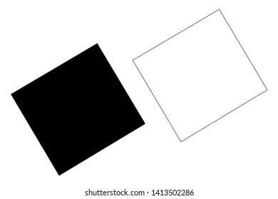 Coryell County, Texas (Counties in Texas, United States of America,USA, U.S., US) map vector illustration, scribble sketch Coryell map