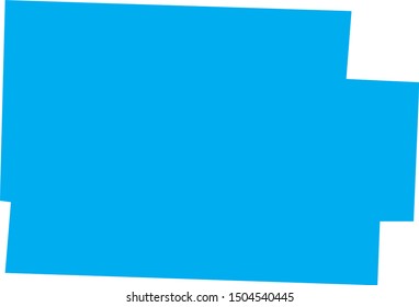 coshocton county map in ohio state