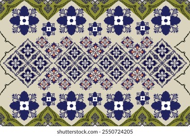 Cosmetic Abstract Ethnk Art seamless pattern