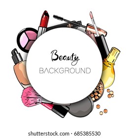 Cosmetic background. 