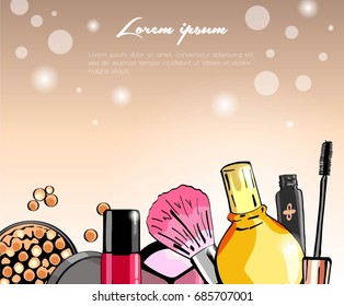 Cosmetic background.