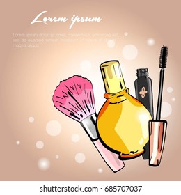 Cosmetic background.
