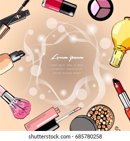 Cosmetic background.