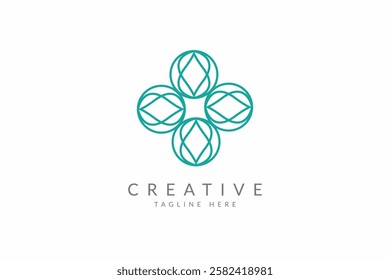Cosmetic and beauty logo design.