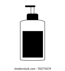 cosmetic bottle dispenser icon image