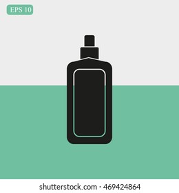 Cosmetic bottle icon