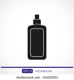 Cosmetic bottle icon