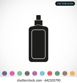 Cosmetic bottle icon