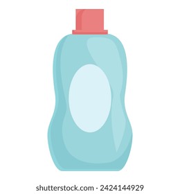 Cosmetic bottle icon cartoon vector. Baby powder. Infection wipes child